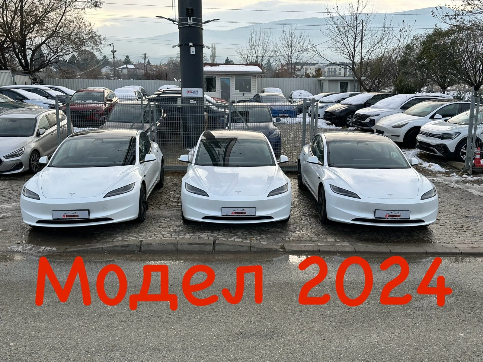 Tesla Model 3 2024-model\5км,