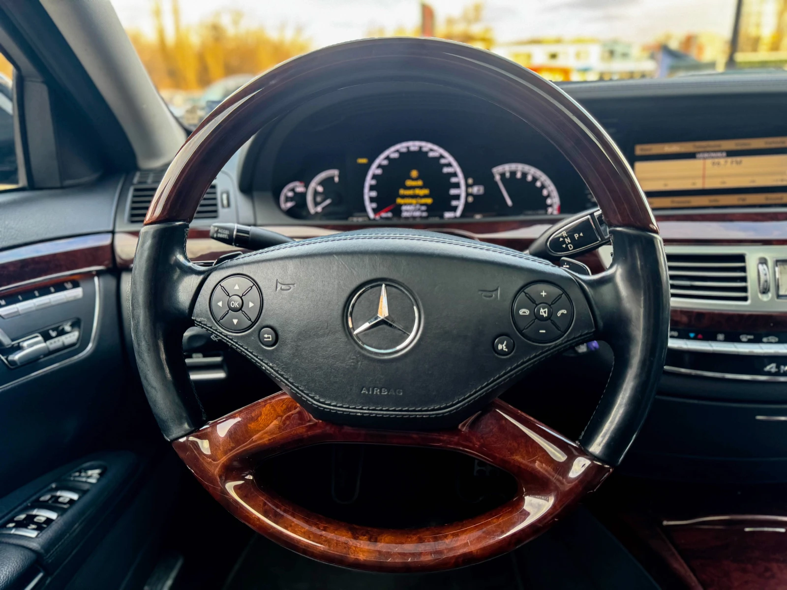 2011 Mercedes-Benz S 550 4MATIC ГАЗ 388HP CAM LED PANO NAVI КОЖА — 7