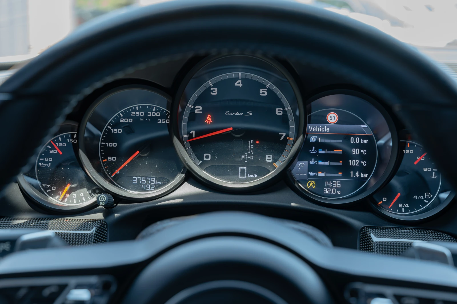 2018 Porsche 911 991 TURBO-S 581HP CERAMIC PDK BURM. ACC CARBON — 12