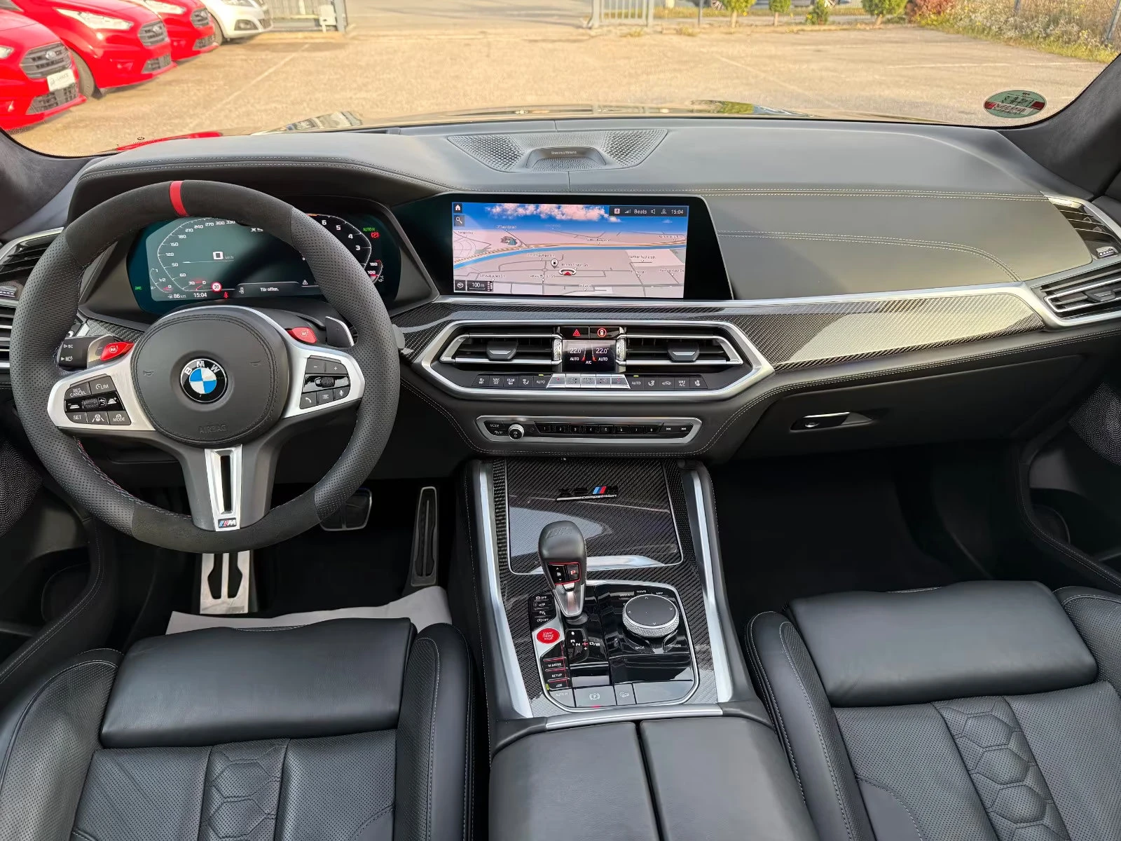 2020 BMW X5 M COMPETITION AKRAPOVIC CARB B&W LASER PANO 360 960v — 13
