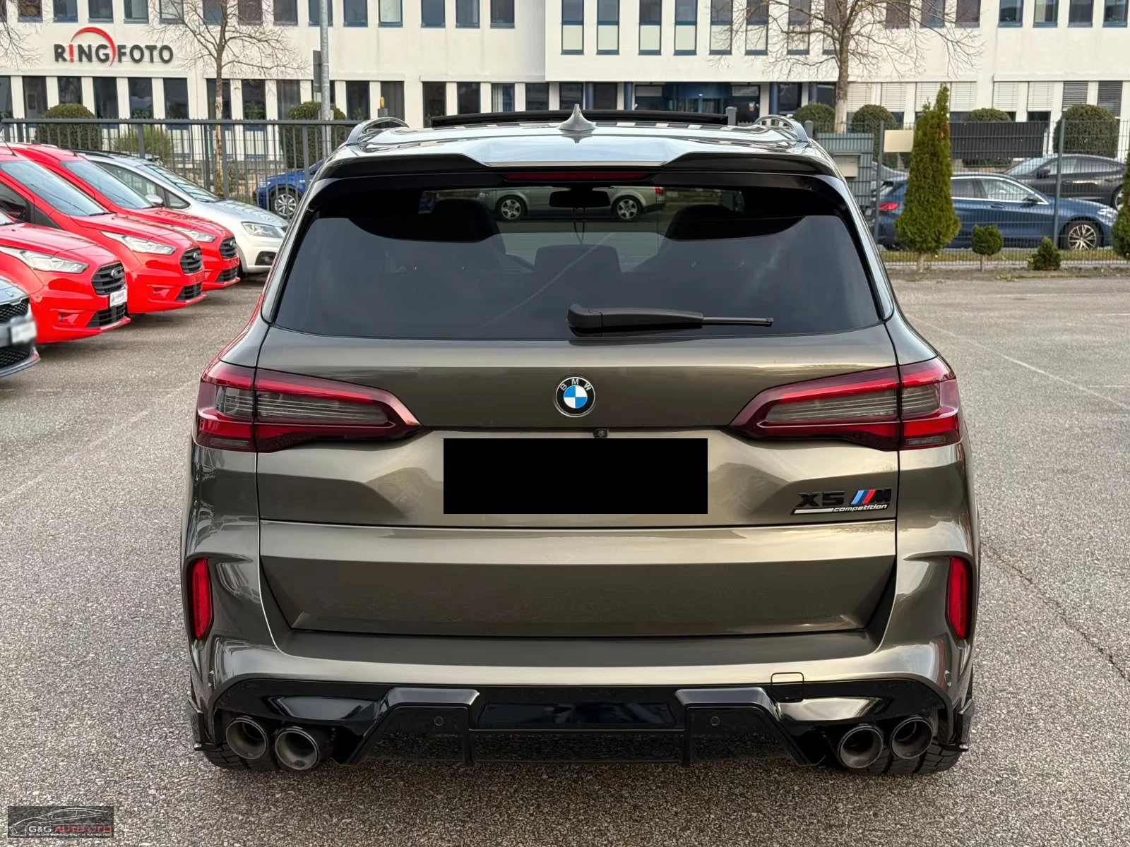 2020 BMW X5 M COMPETITION AKRAPOVIC CARB B&W LASER PANO 360 960v — 8
