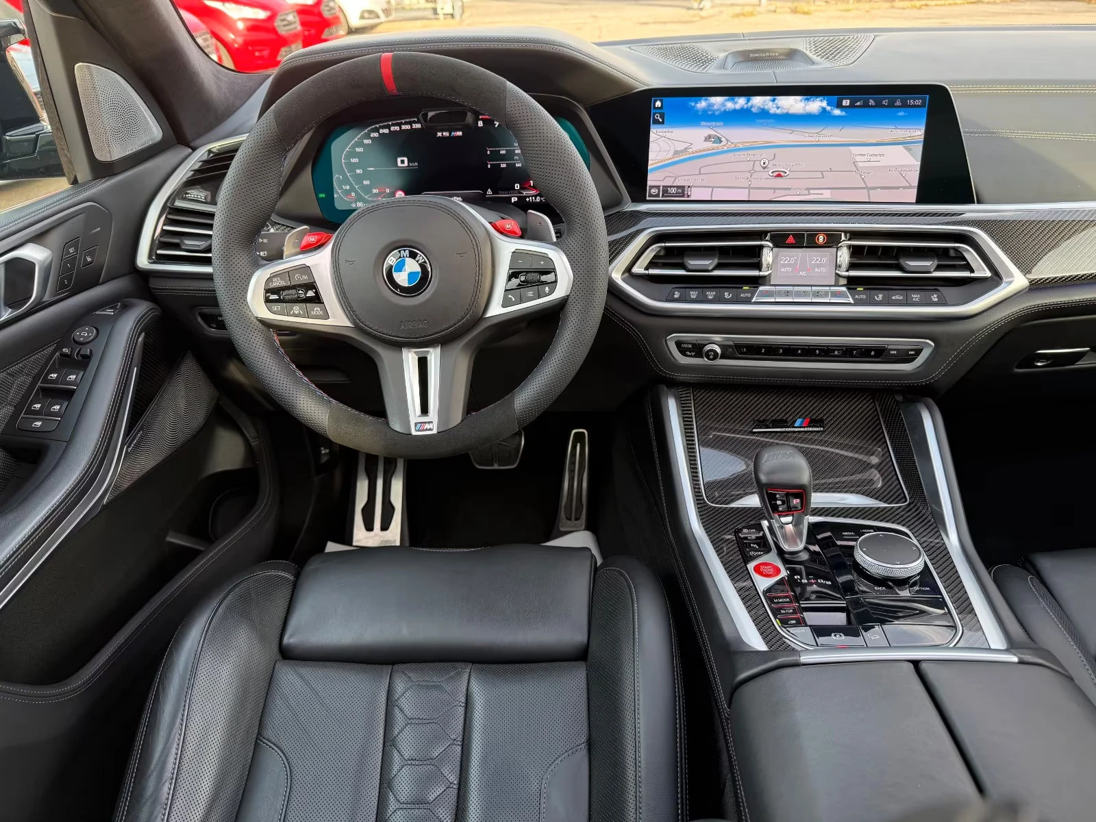 2020 BMW X5 M COMPETITION AKRAPOVIC CARB B&W LASER PANO 360 960v — 12
