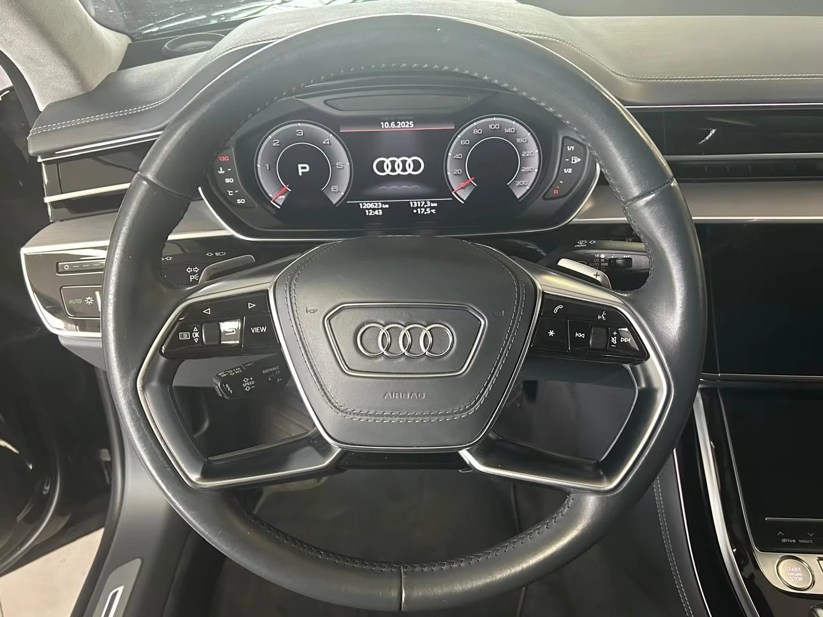 2019 Audi A8 50 286HP LONG SLINE PANO HUD360 MASS TV B&O 145z — 7
