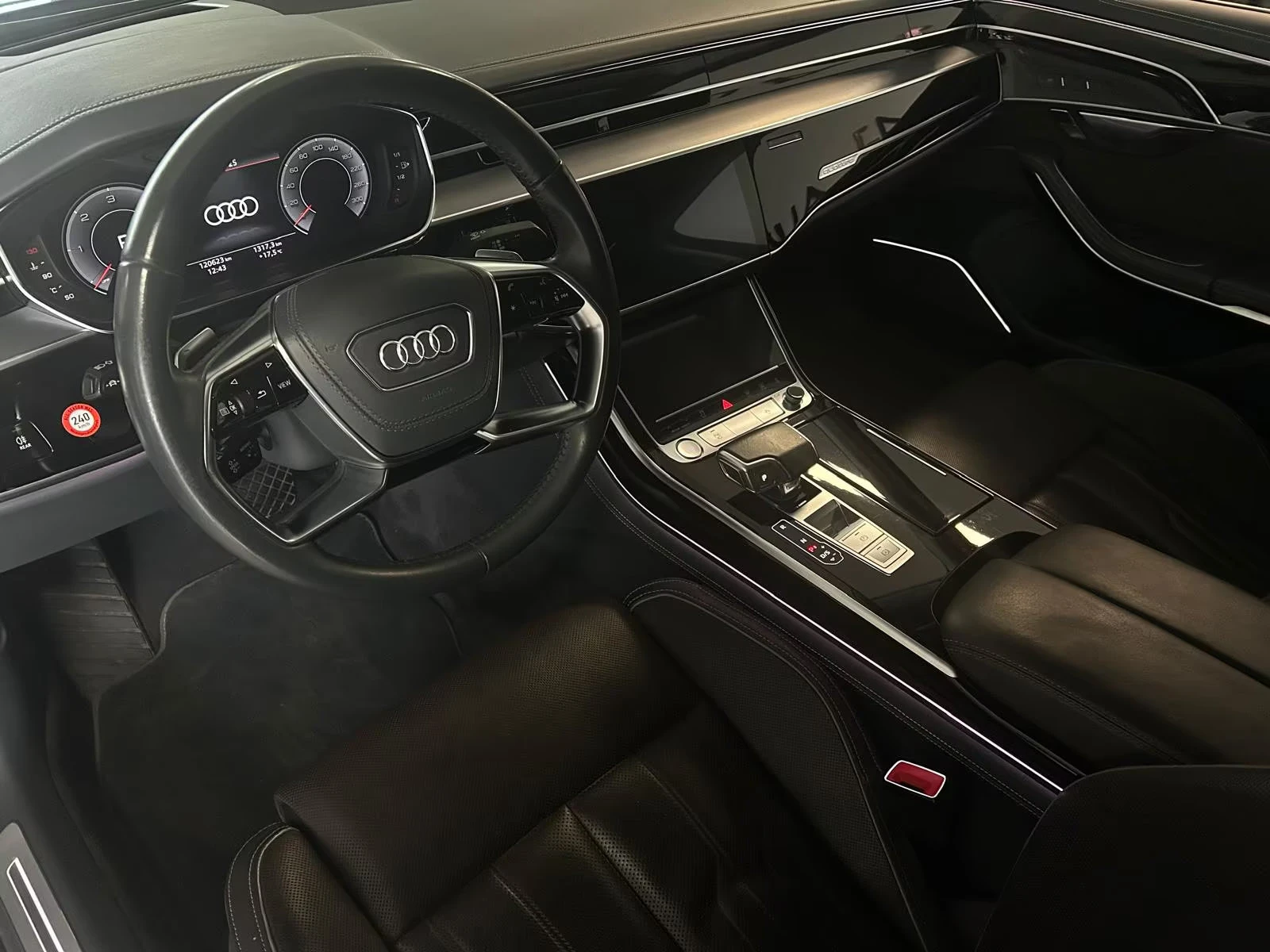 2019 Audi A8 50 286HP LONG SLINE PANO HUD360 MASS TV B&O 145z — 8