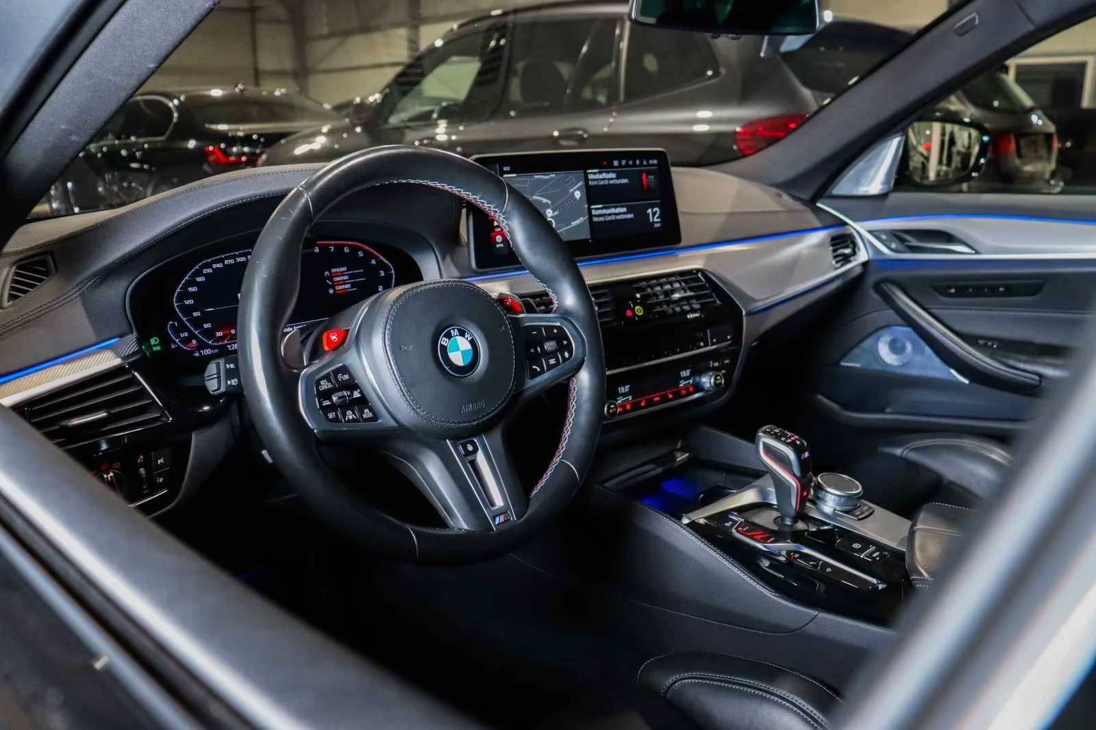 2021 BMW M5 xDRIVE 600HP CARBON B&W 360 HUD LASER 307z — 7