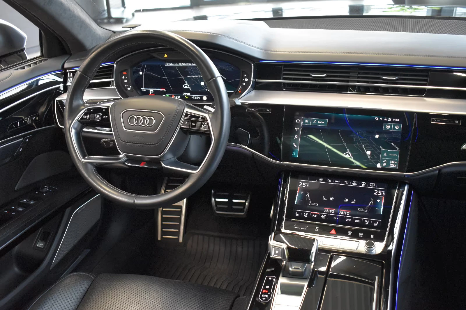 2021 Audi S8 MATRIX 571HP B&O PANO 21 360 324z — 8