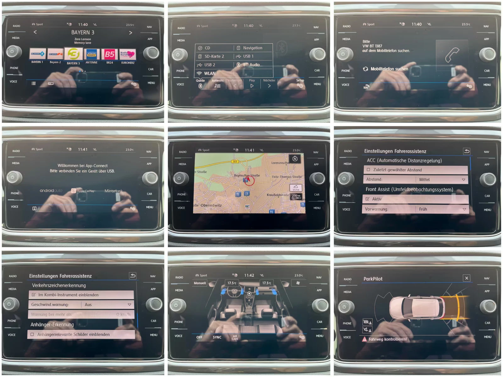 2020 Volkswagen .0TDI 190HP R-LINE 4MOTION DSG AHK ACC CPLAY 729g — 13
