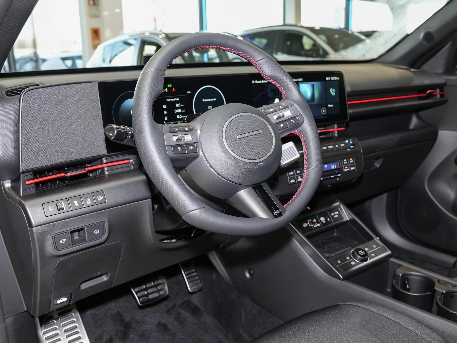2026 Hyundai Kona НОВ!1.6T-GDI 150HP N-LINE DCT CPLAY KLESS 892gpr — 6