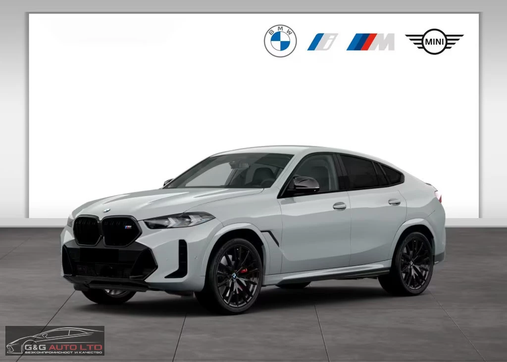 BMW X6 M 60 I-PRO 530HP CARBON HI-FI 360 ACC 330z 2023