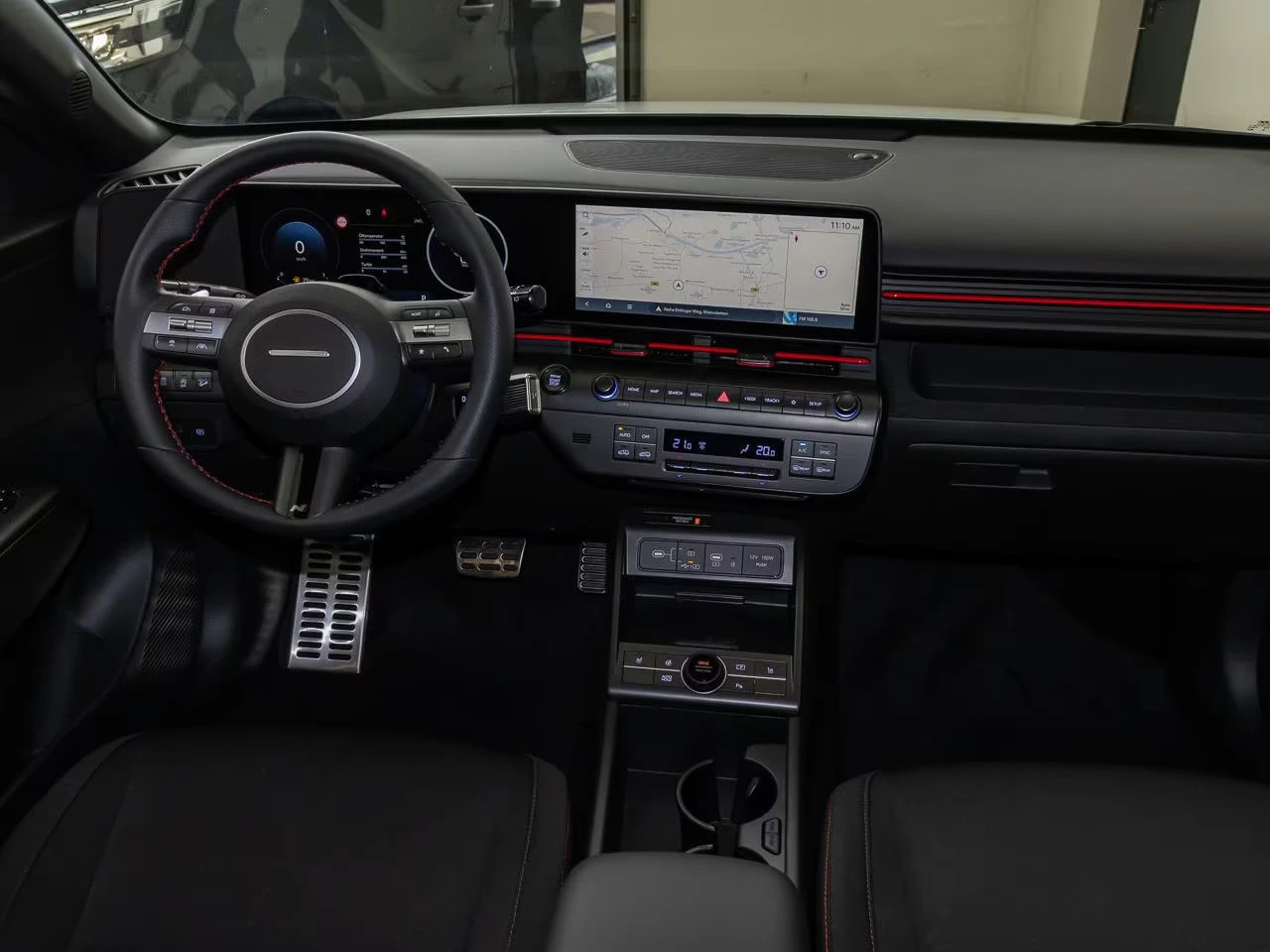 2025 Hyundai Kona НОВ! T-GDi 139HP N-LINE DCT CAM NAVI CPLAY 226q — 7