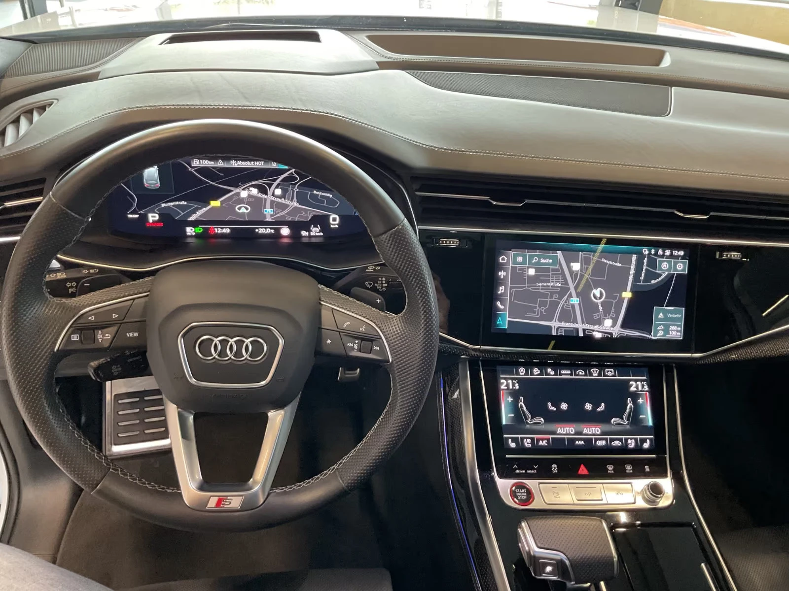 2022 Audi SQ7 B&O 507HP HUD MATRIX PANO 360 ACC 396z — 10