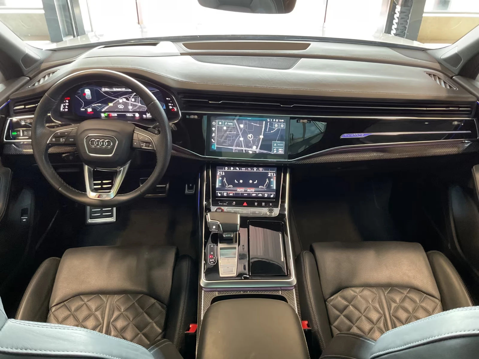 2022 Audi SQ7 B&O 507HP HUD MATRIX PANO 360 ACC 396z — 15