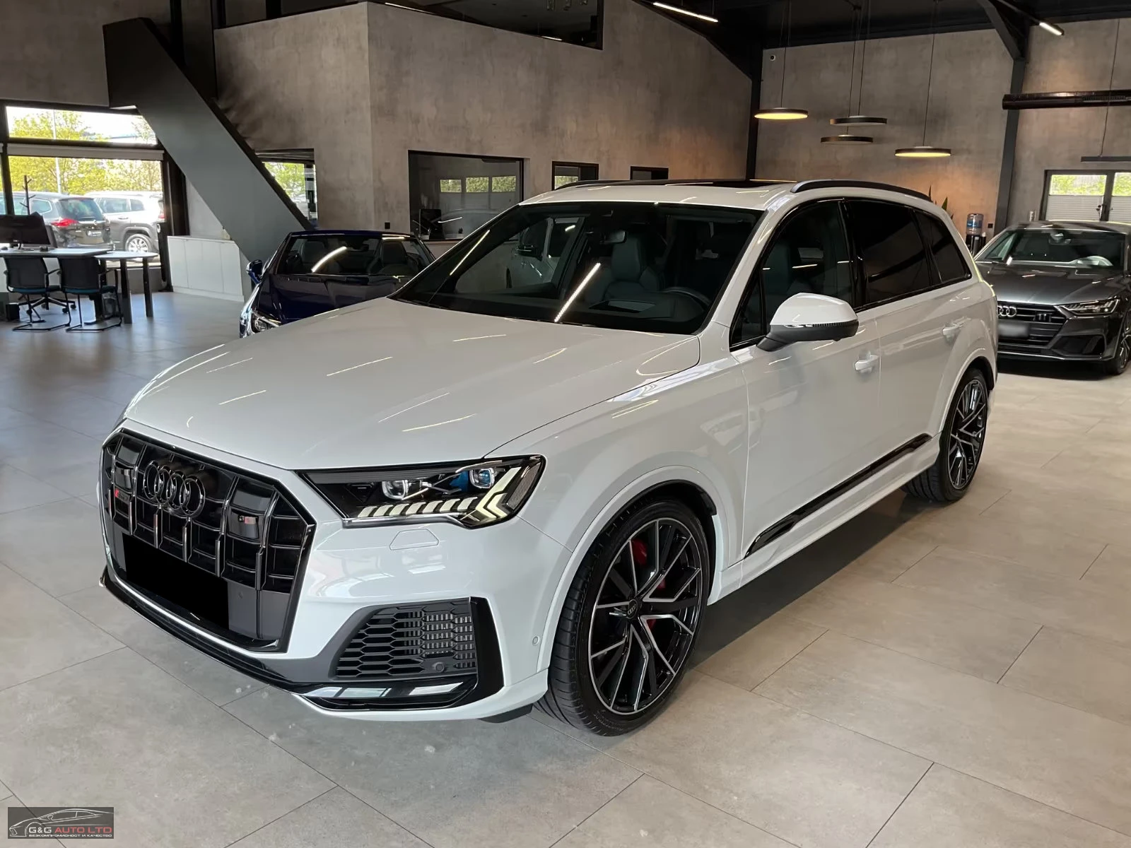 Audi SQ7 B&O 507HP HUD MATRIX PANO 360 ACC 396z 2022