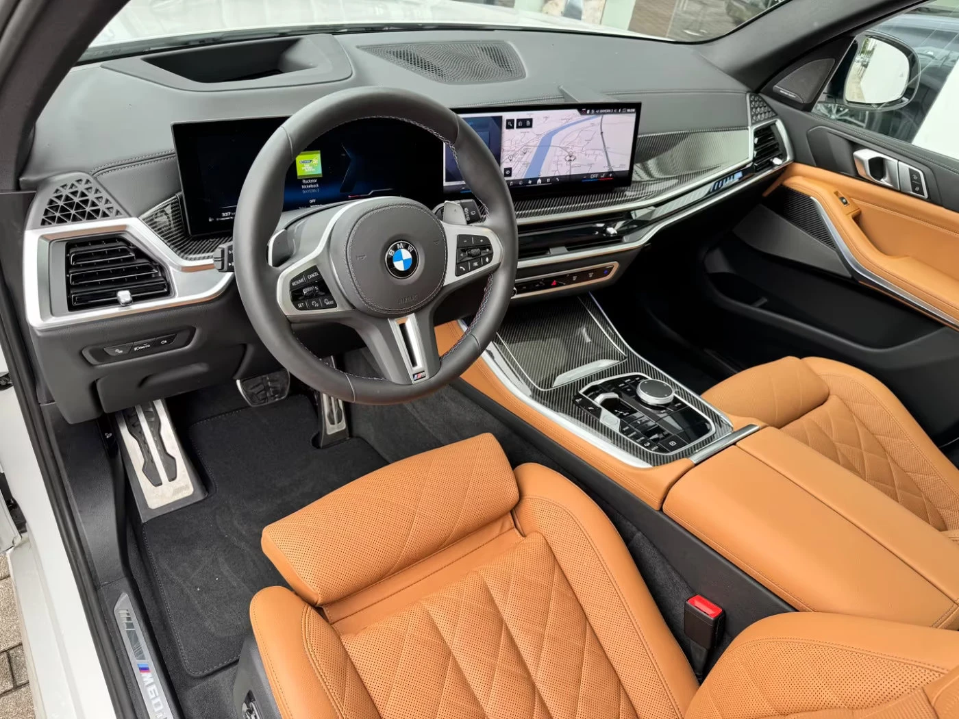 2024 BMW X5 M 60i 530HP SHADOW CARBON H&K 360 MEMO HUD 327q — 10